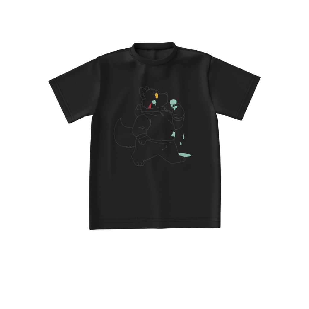 ビックシルエットTシャツ(アウトライン)