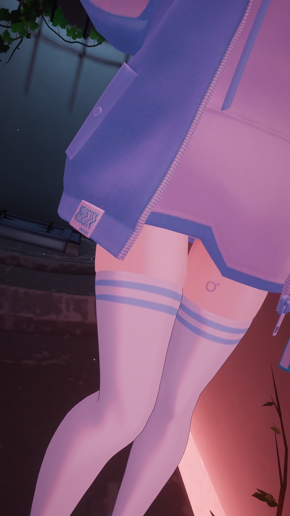 Femboy Thigh Highs Texture for Velle