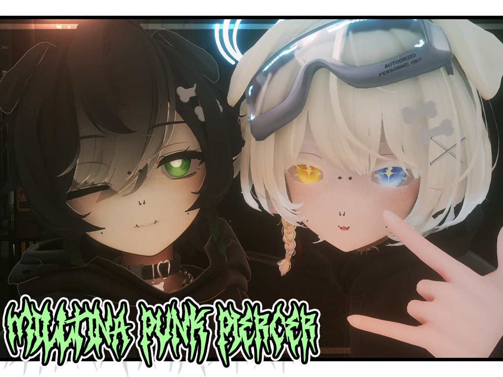 『パンクピアッサー』 Milltina Punk Piercer 💛🩵