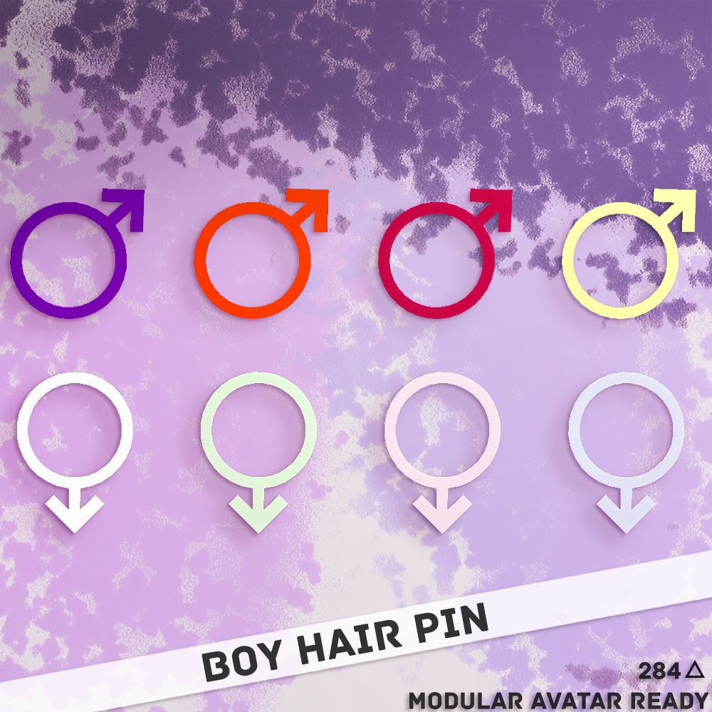 Male Hair Pin