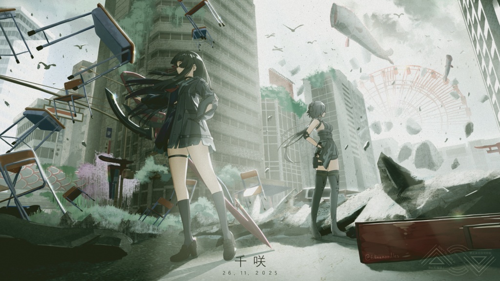 千咲 (Chisa) / 鳴潮 (Wuthering Waves) Live2D 4K 動画