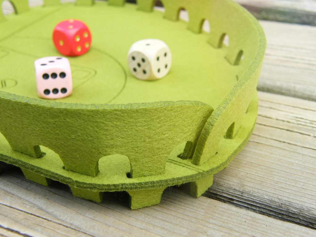 グラウンド型ダイストレイ 野球(Yakyu)