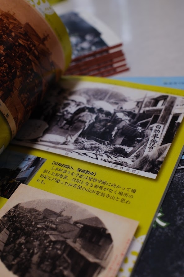勝浦 繪はがき旅 百年前の絵葉書を片手に 千葉県勝浦市の歴史、街並、名所等を巡る【2026年7月発行】