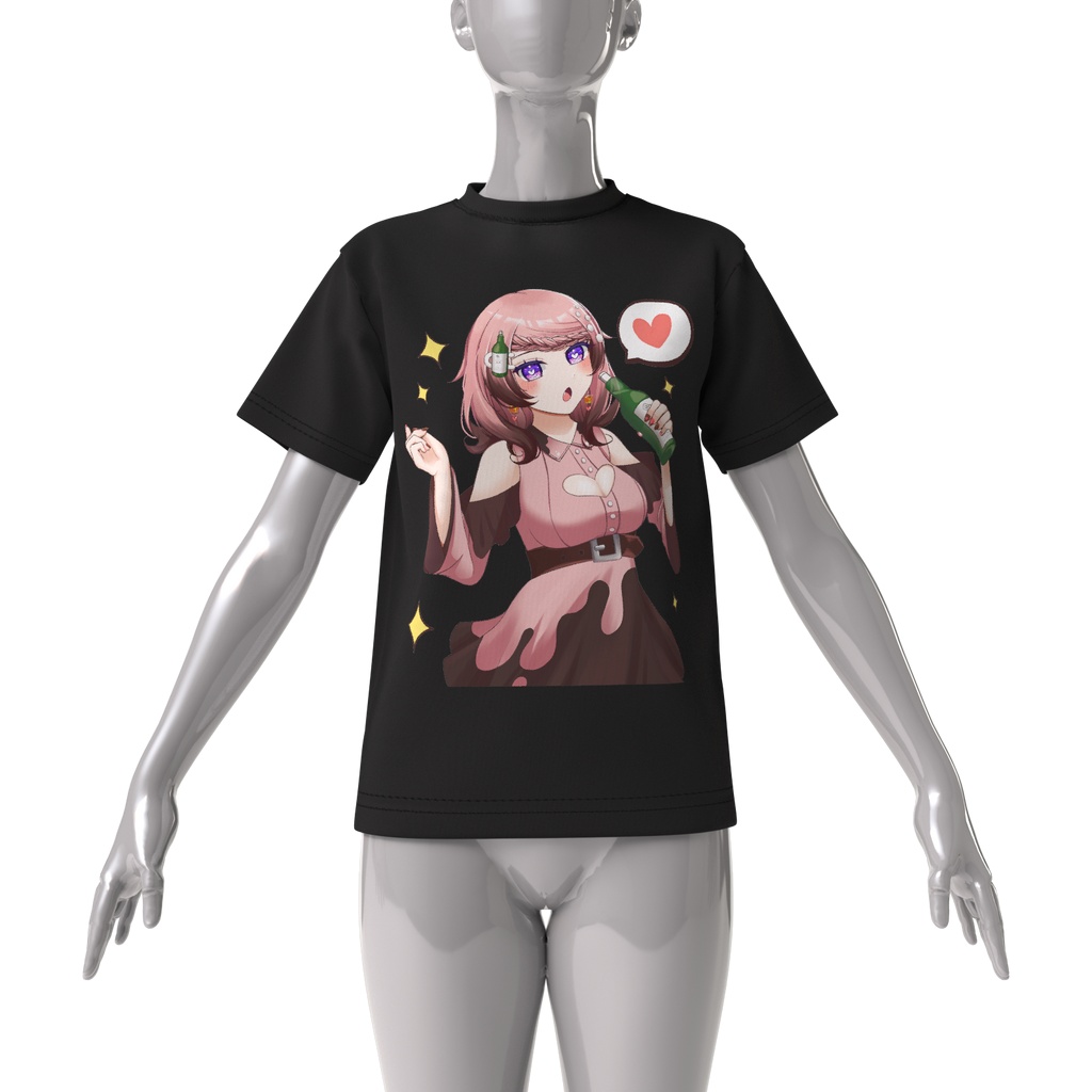 節穴ちょこち 酔いどれTシャツ