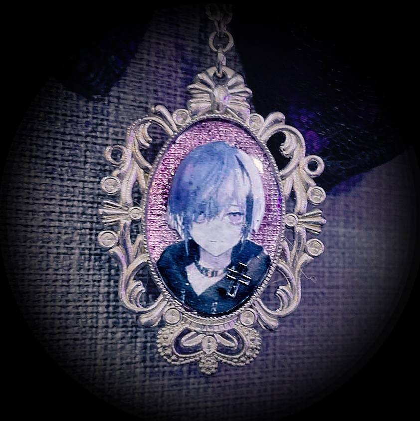 【叶/夜魅 #2】バッグチャーム/キーホルダー