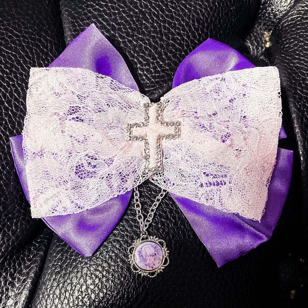 【叶/夜魅 #3】バレッタ