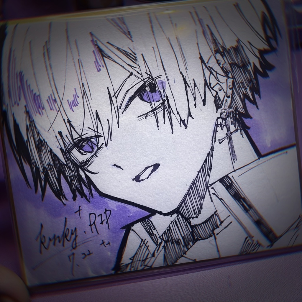 【直筆色紙】販売ページ