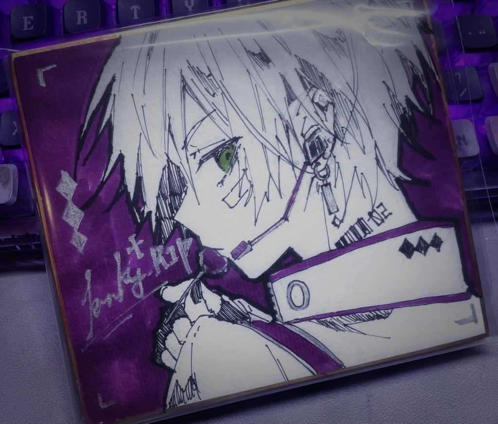 【直筆色紙 / 4種】販売ページ