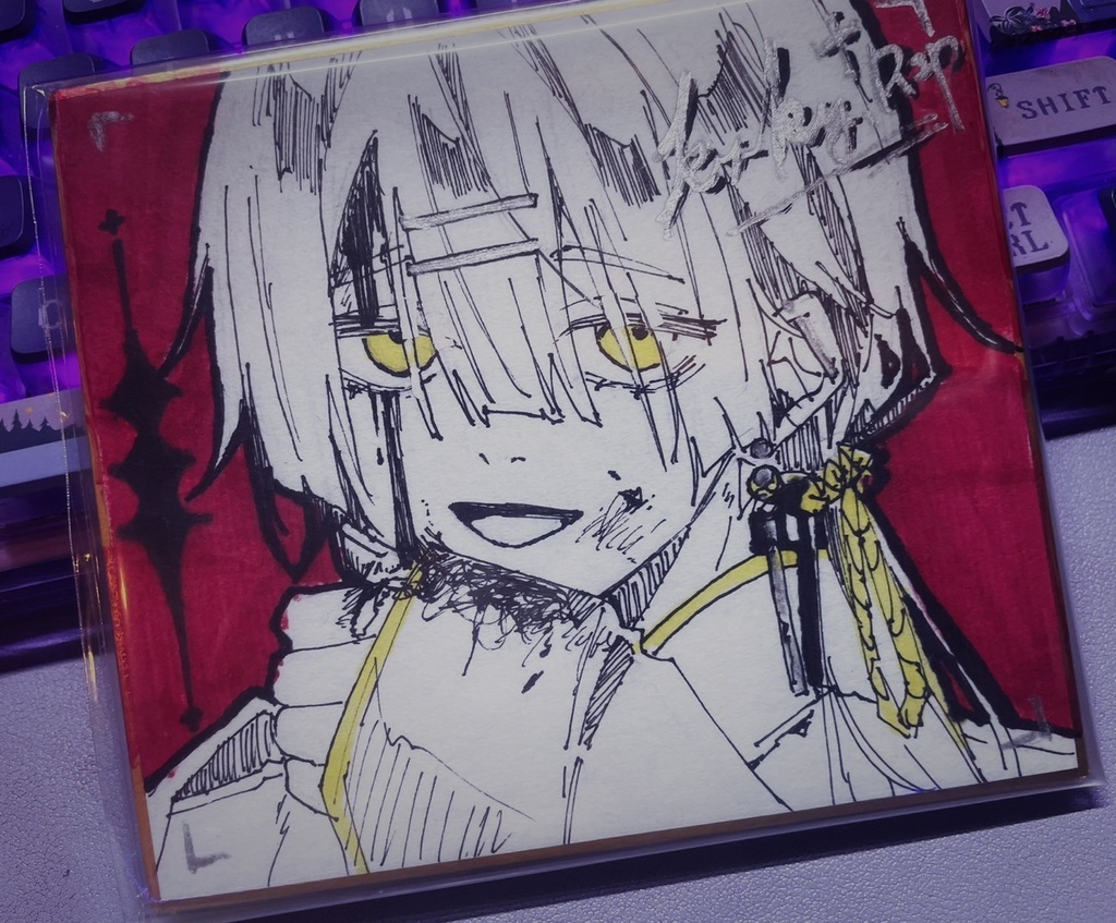 【直筆色紙 / 4種】販売ページ