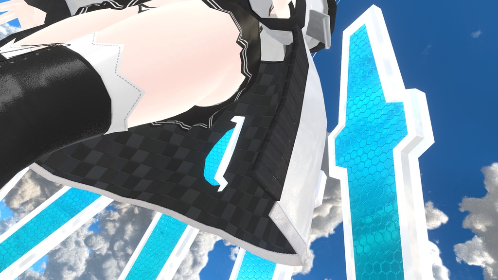 - Miror-Plate - (VRchat向けアクセサリー)