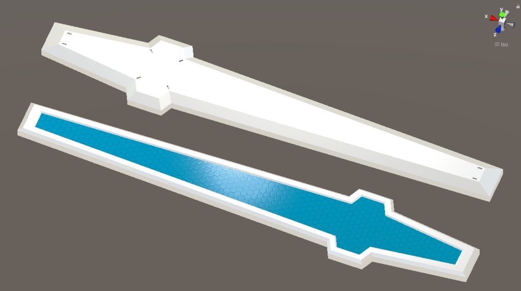 - Miror-Plate - (VRchat向けアクセサリー)