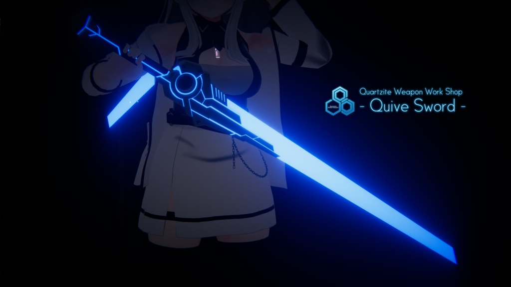 - Quive Sword - (VRchat向けアクセサリー)