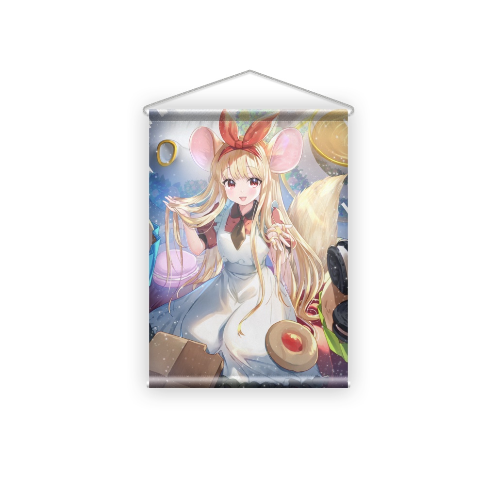 不思議の国のぽんずタペストリー