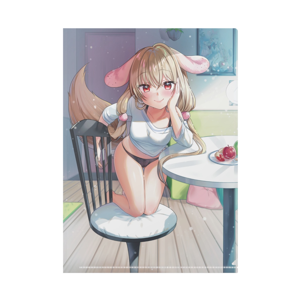 チンチラ娘クリアファイル