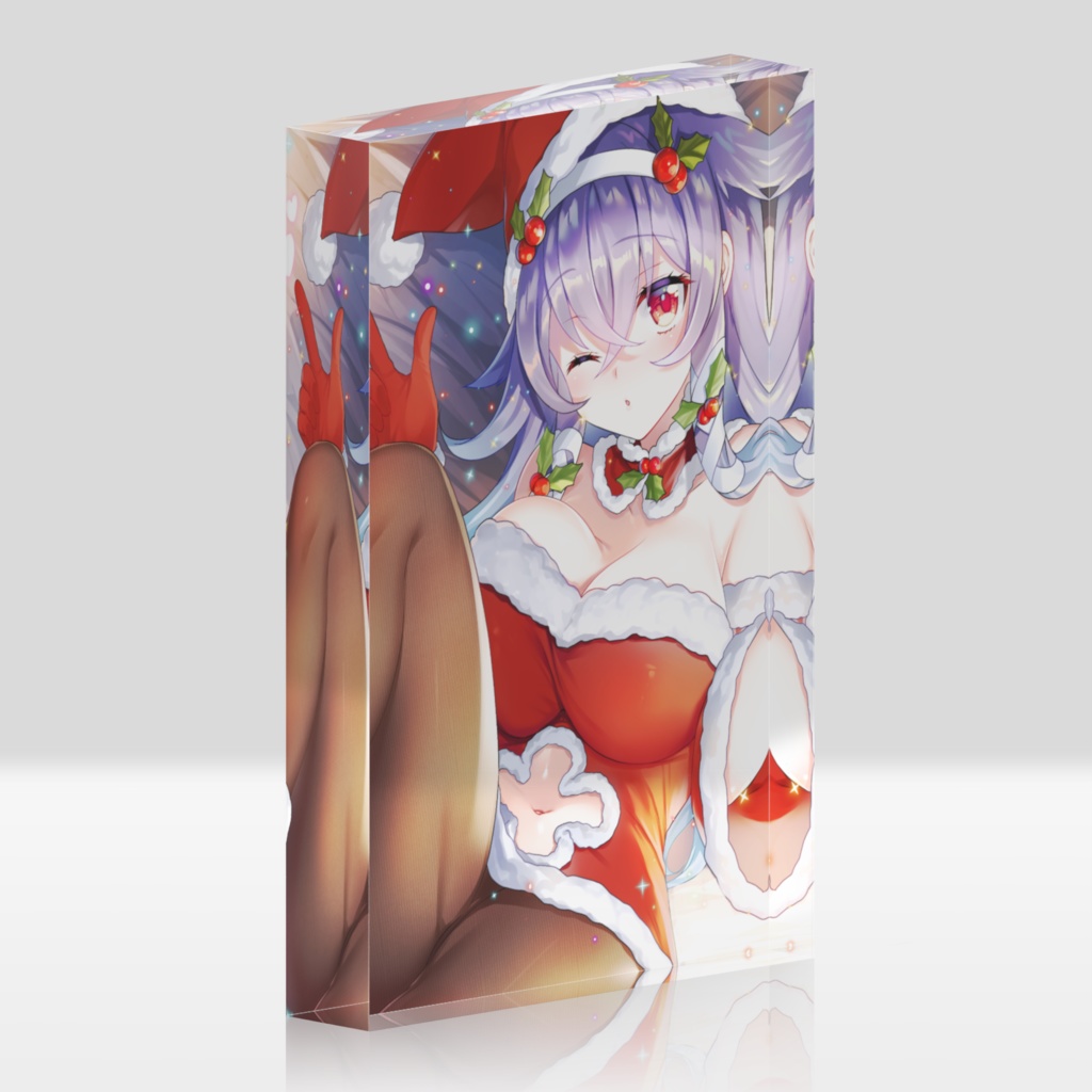 クリスマスまひるアクリルブロック