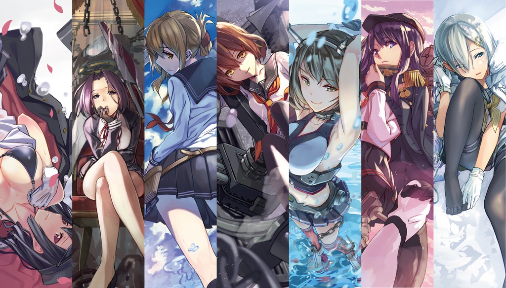 外套少女│艦これイラスト集