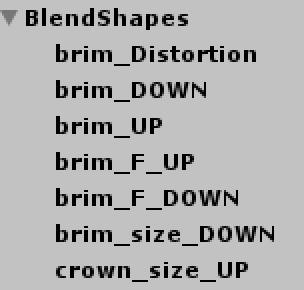 3Dモデル 麦わら帽子