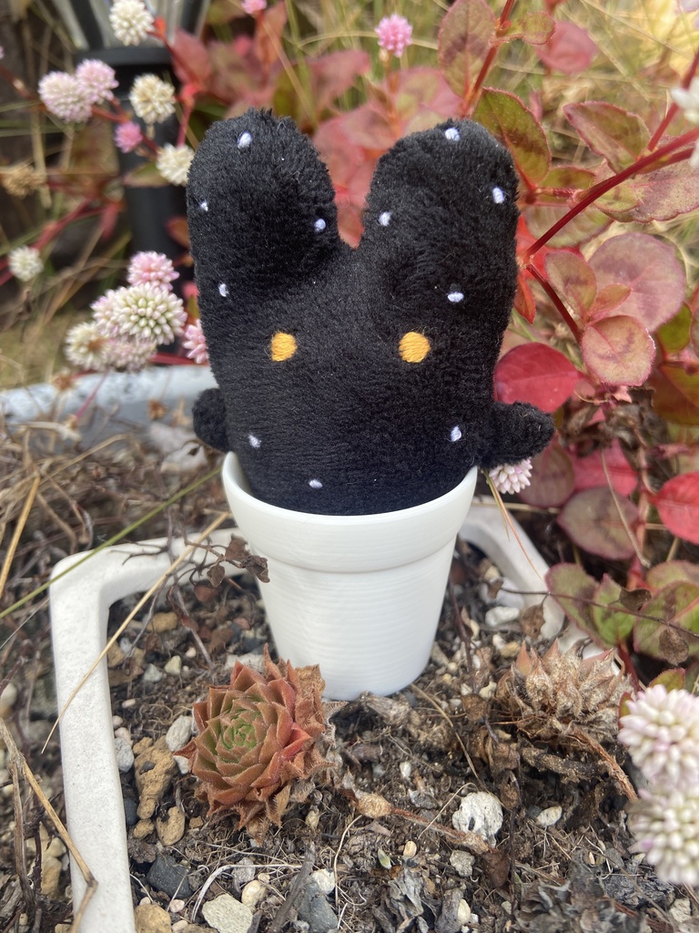 ウサボくんぬい(黒)