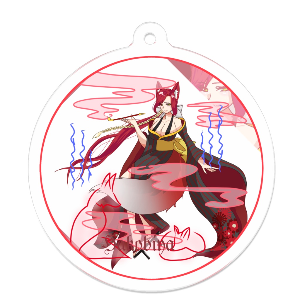 きつねさんキーホルダー