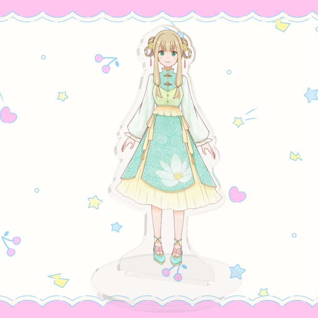 アクリルスタンド（緑）/壓克力人形立牌 (緑色)　