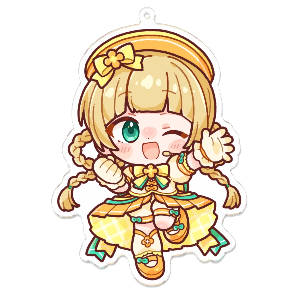 アクリルキーホルダー(アイドル衣装)