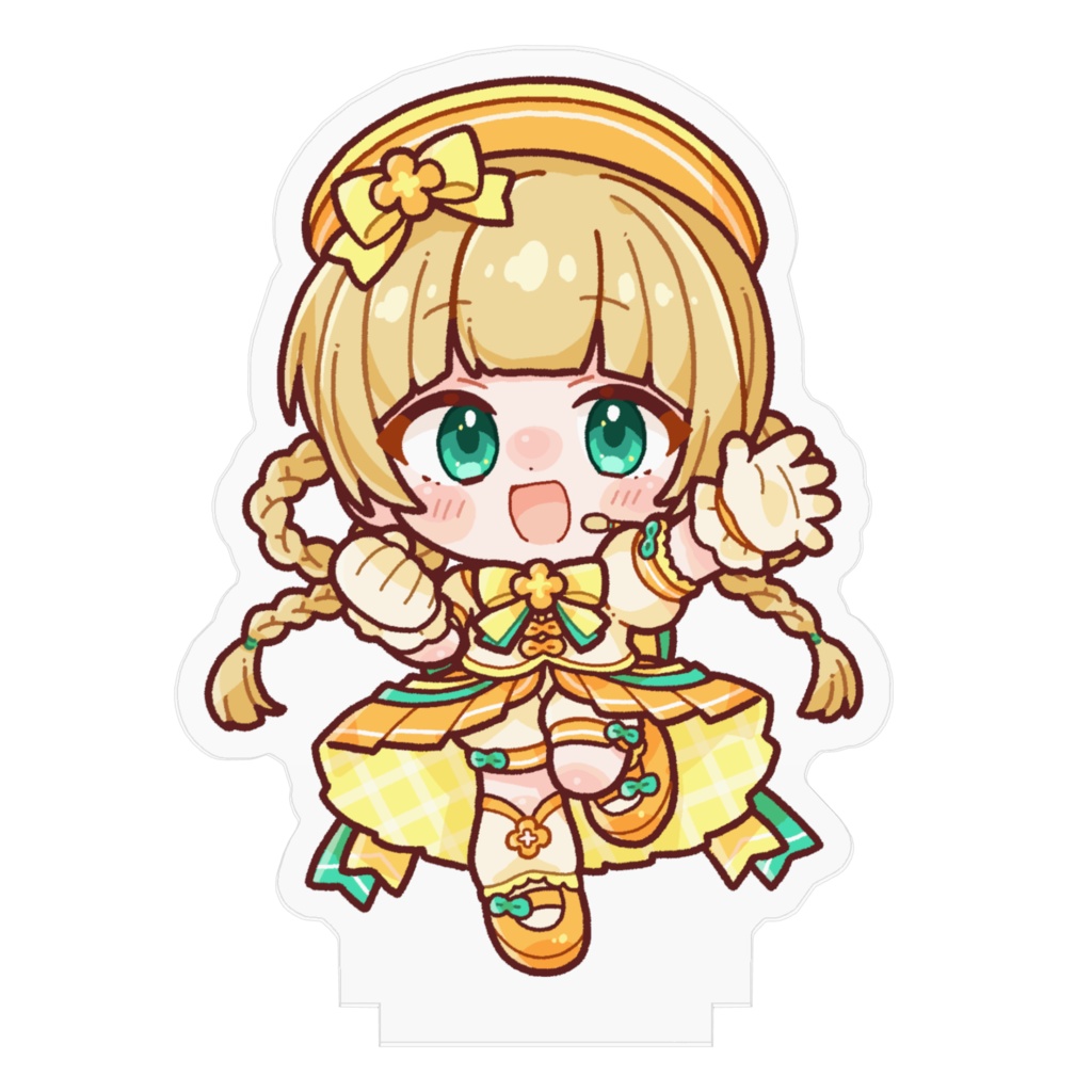 ミニアクリルスタンド(アイドル衣装)