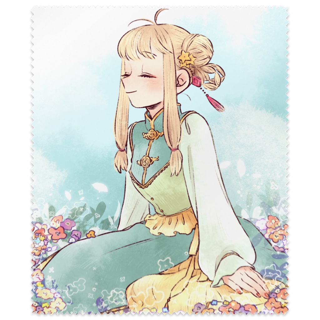 マルチクロス/纖維擦拭布(大地と空のまにまに)