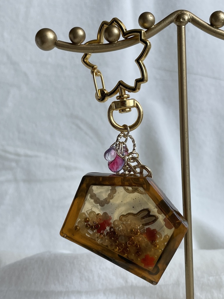 うさぎ絵馬 シャカシャカ✧*。チャーム ①