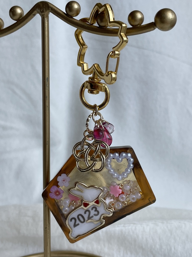 うさぎ絵馬 シャカシャカ✧*。チャーム ①