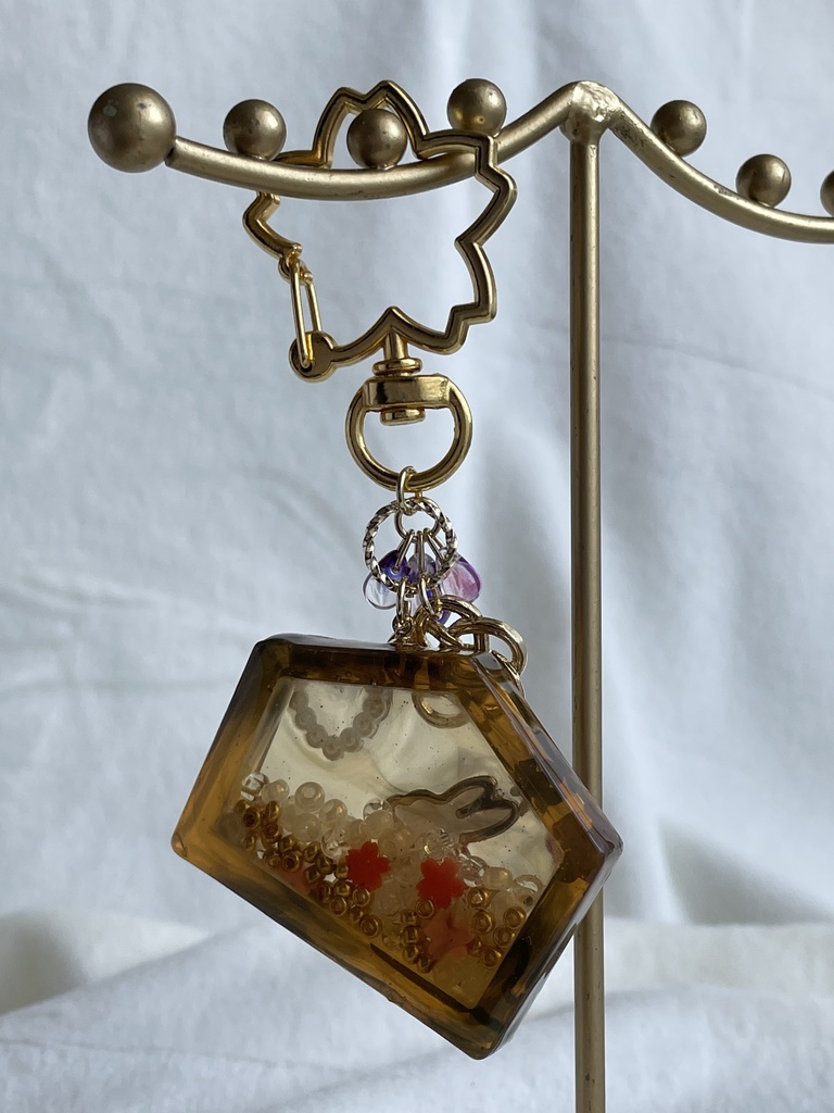 うさぎ絵馬 シャカシャカ✧*。チャーム ①