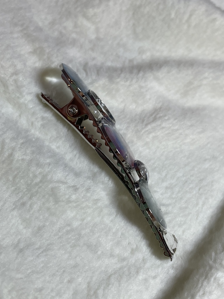 シャボン玉風❍。ヘアクリップ⑤