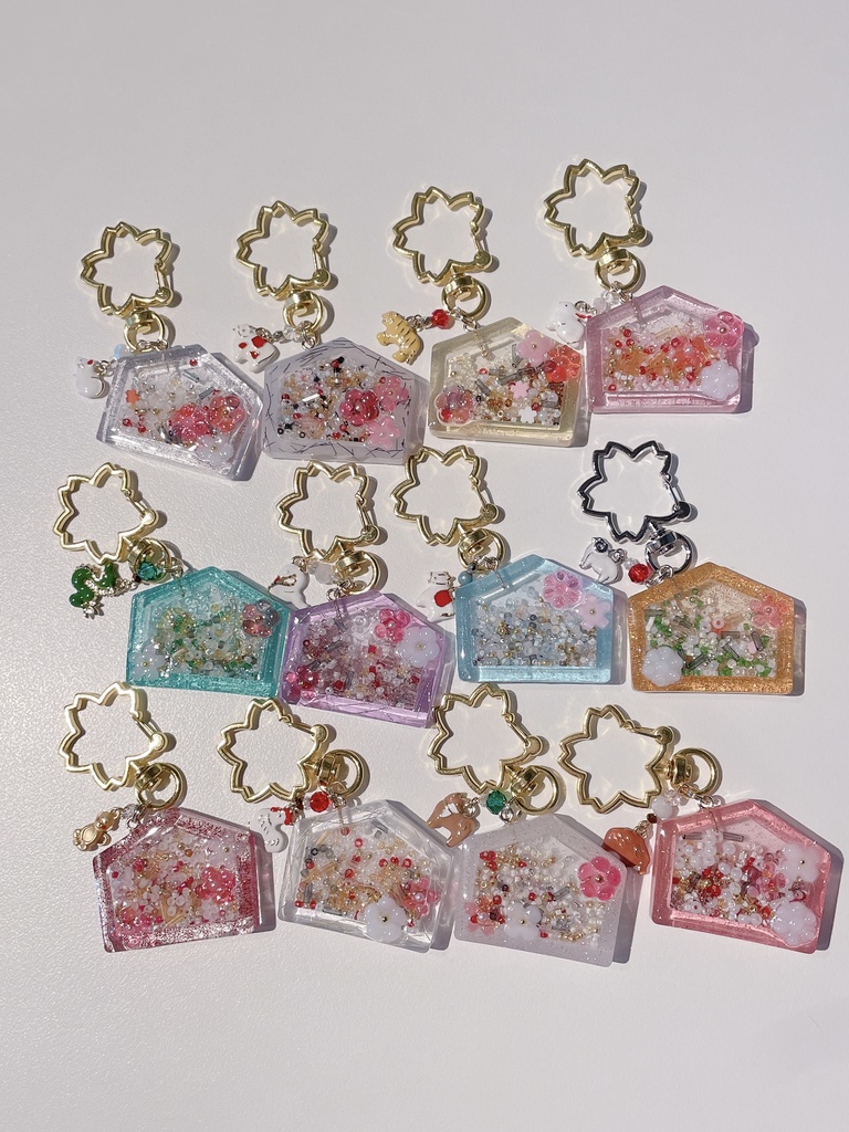 ゆらシャカ☆絵馬キーホルダー③