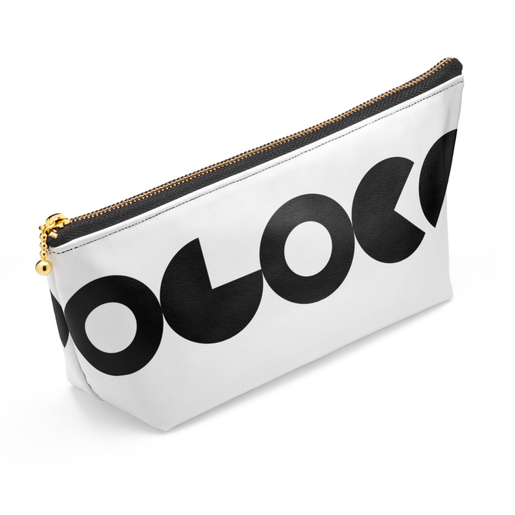 ロゴポーチ ホワイト