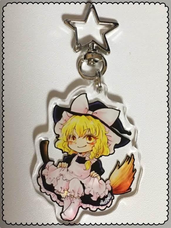 紅魔郷レイマリアクリルキーホルダー