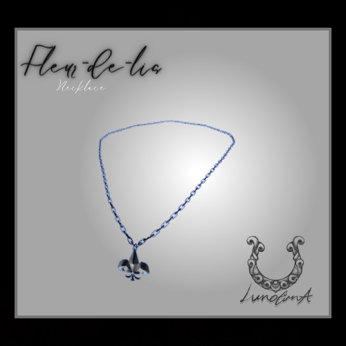 【VRC衣装】Fleur-de-lis Accessory/アクセサリーセット