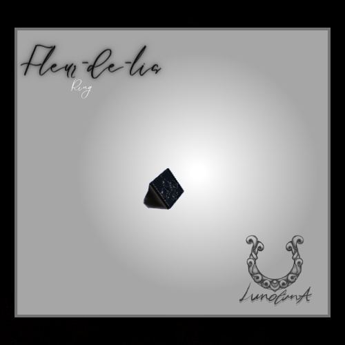 【VRC衣装】Fleur-de-lis Accessory/アクセサリーセット