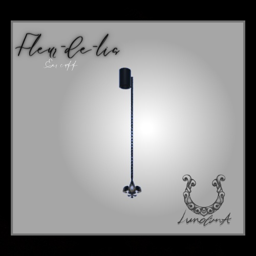 【VRC衣装】Fleur-de-lis Accessory/アクセサリーセット