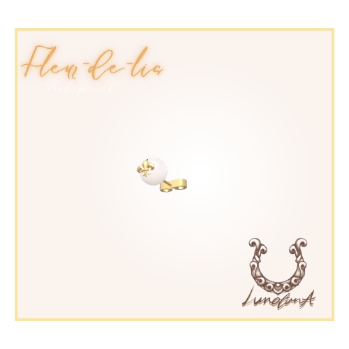 【VRC衣装】Fleur-de-lis Accessory/アクセサリーセット