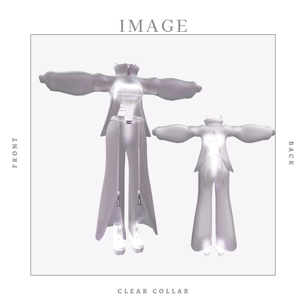 【VRC対応】No2 -LuNar Cropped-