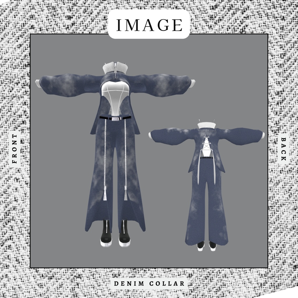 【VRC対応】No2 -LuNar Cropped-