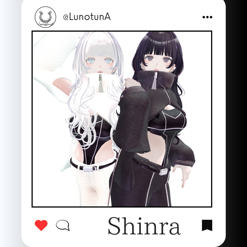 【VRC対応】No2 -LuNar Cropped-