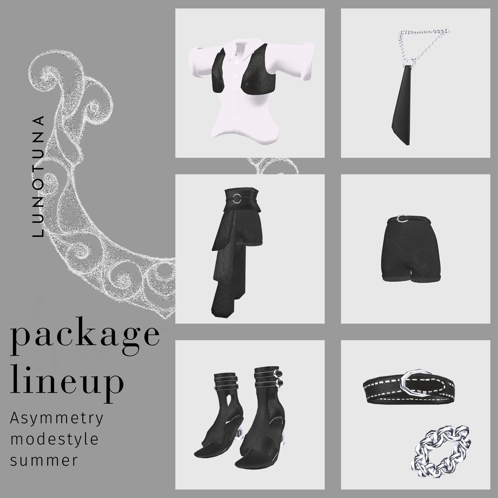 【VRC対応】Asymmetry ModeStyle 2024SummerCollection