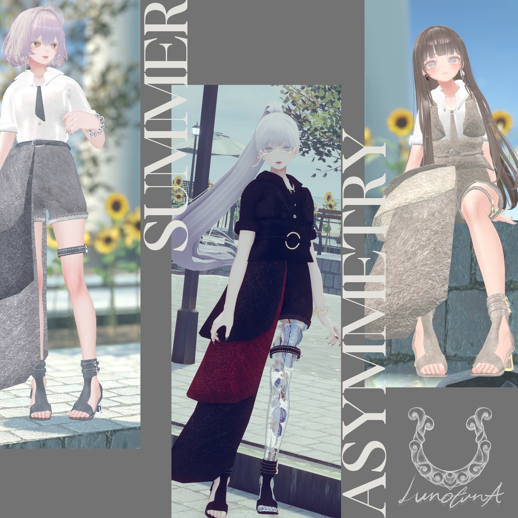 【VRC対応】Asymmetry ModeStyle 2024SummerCollection