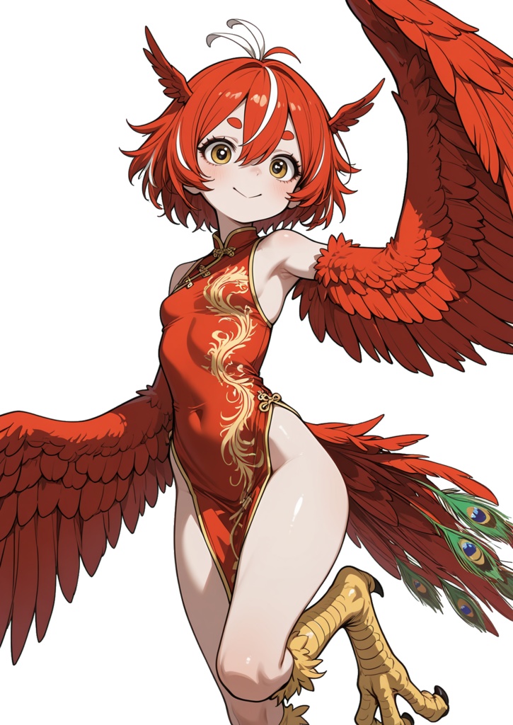 五神・南方守護朱雀ちゃんアクリルお守り