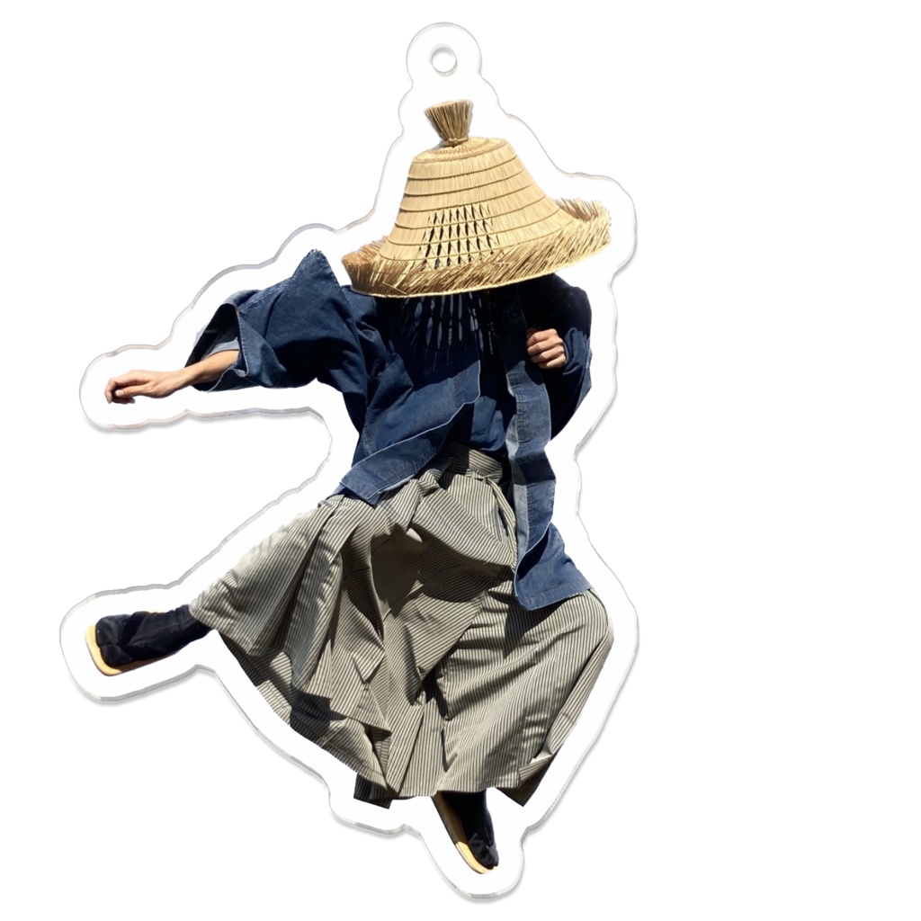 ライダーキック浪人笠
