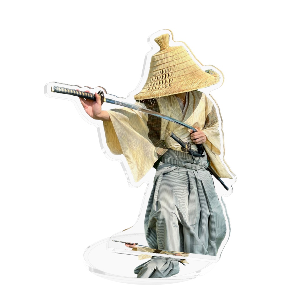 抜刀浪人笠