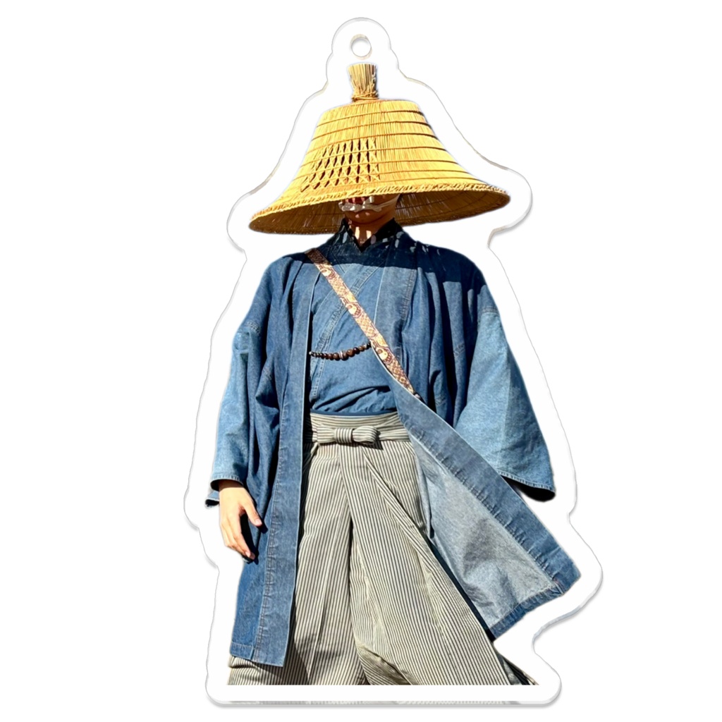 黄昏浪人笠アクリルキーホルダー