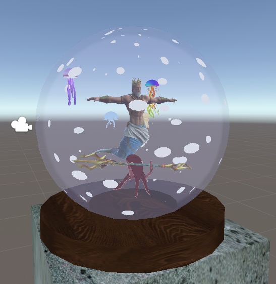 スノードームのようなもの