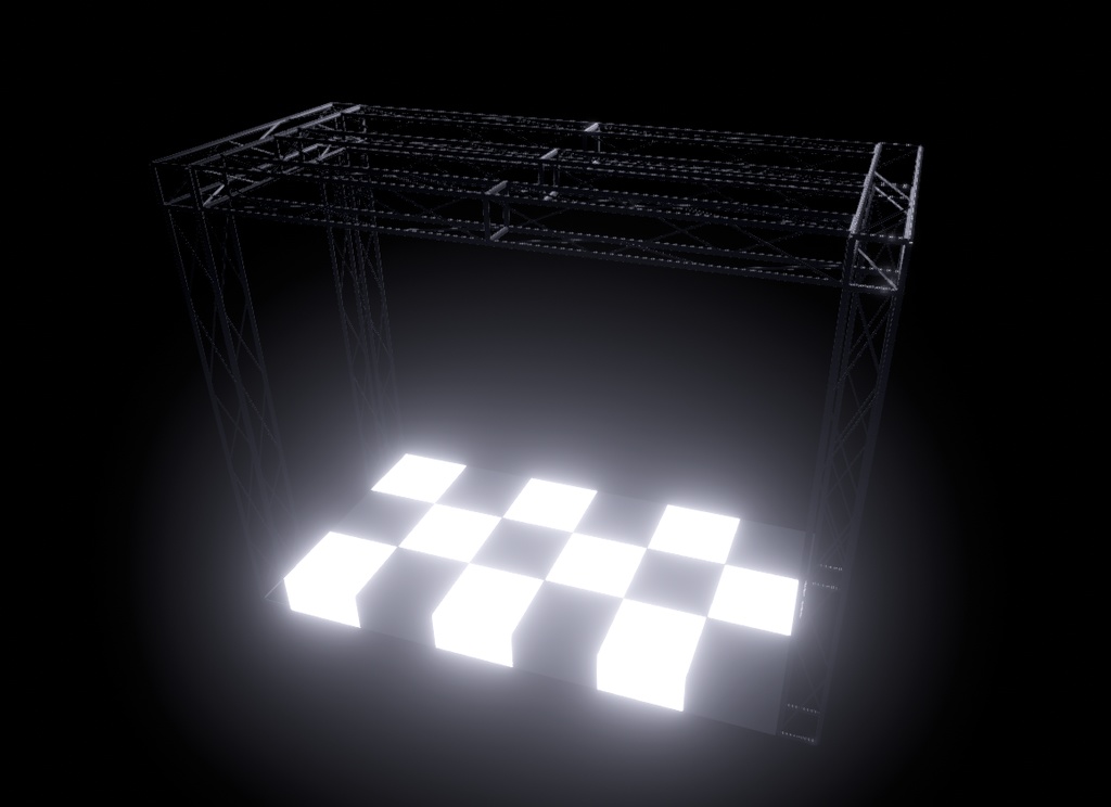 【無料】VRMLiveViewer用ステージ各種 GLBファイル