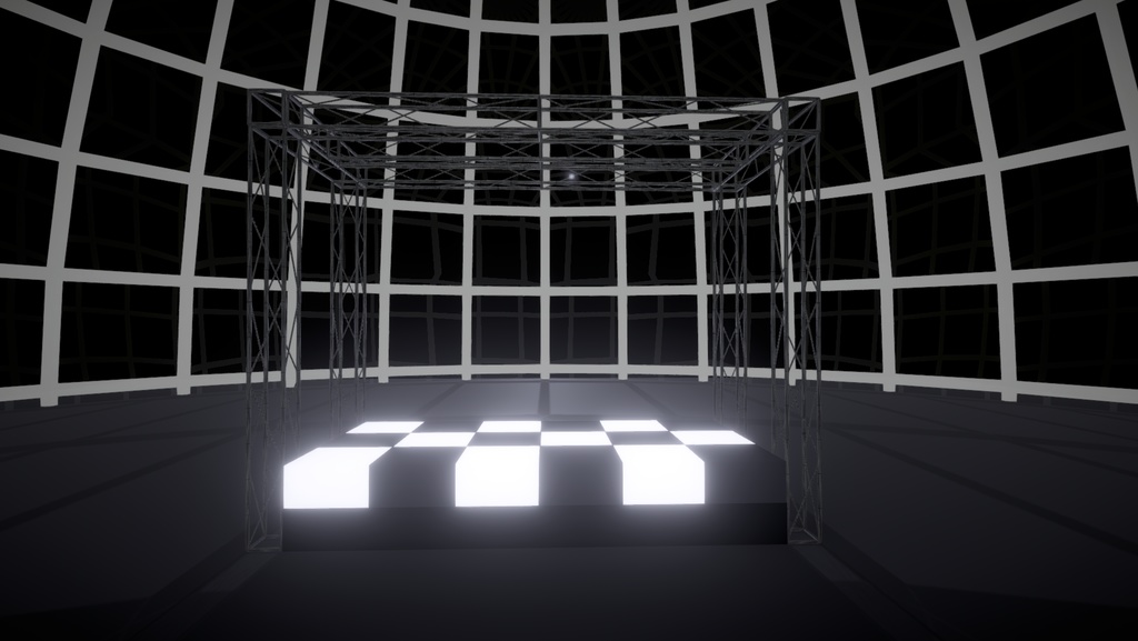 【無料】VRMLiveViewer用ステージ各種 GLBファイル